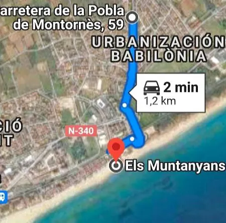 Casa Diana: Vista Al Mar Y 3min A La Playa Y 30min A Portaventura Holiday home Torredembarra